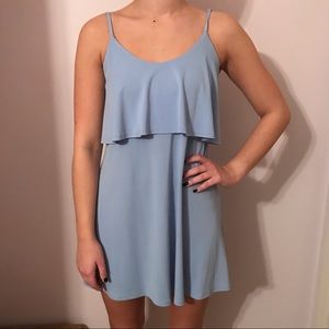 Express Light Blue Dress